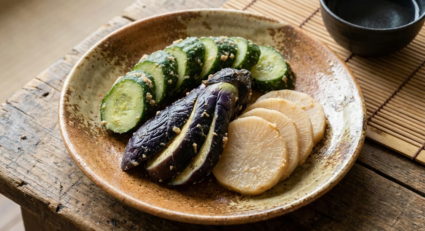 ぬか漬けの盛り合わせ